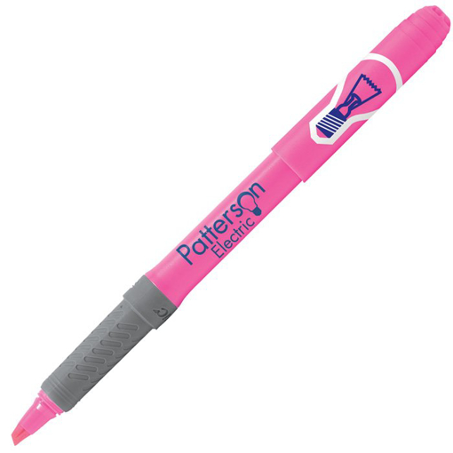 BiC Brite Liner Grip Highlighter Pen - Pink