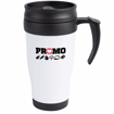 Promotional Thermo Insulated Travel Mug - white with your logo