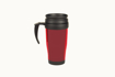 Promotional Thermo Insulated Travel Mug - Red (Translucent)