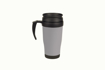 Promotional Thermo Insulated Travel Mug - Grey (Solid)