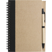 Recycled Notepad & Pen Set - Black