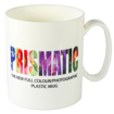 Plastic Prismatic Mug - Branded