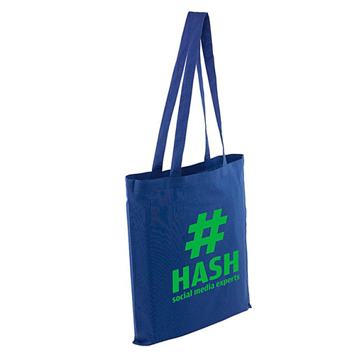 Coloured Cotton Tote Bag - Branded