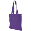 Madras Coloured Cotton Tote Bag - Purple