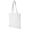 Madras Coloured Cotton Tote Bag - White