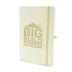 A5 Soft Touch PU Notebook - Pastel Yellow