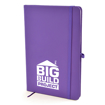 A5 Soft Touch PU Notebook - Purple