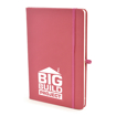 A5 Soft Touch PU Notebook - Pink
