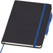 Noir Notebook with Pen - Blue