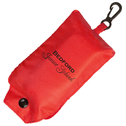﻿Fold Up Shopping Bag - Branded Pouch