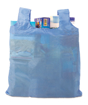 ﻿Fold Up Shopping Bag - Blue