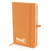 A6 Soft Touch PU Notebook - Orange