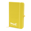A6 Soft Touch PU Notebook - Yellow