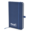 A6 Soft Touch PU Notebook - Navy Blue