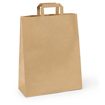 Recycled Large Paper Carrier Bag - Brown