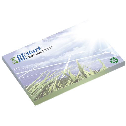 Value A7 BiC Sticky Notes printed with your logo
