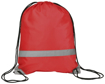 Celsius Reflective Drawstring Bag - Red
