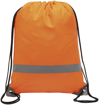 Celsius Reflective Drawstring Bag - Orange