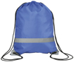Celsius Reflective Drawstring Bag - Blue