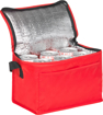 Tonbridge 6 Can Cooler Bag - Red