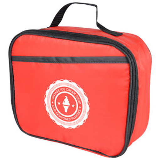 Mini Lunch Box Cooler Bag - Red