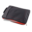 13 Inch Laptop Bag - Dark Grey/Soft Red