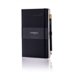 Ivory Matra Large Weekly Diary with Pencil - Black