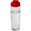 700ml Tempo Sports Bottle - Transparent bottle & red lid