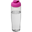 700ml Tempo Sports Bottle - Transparent bottle & pink lid