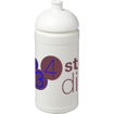 500ml Baseline Plus Sports Bottle - White printed with your logo