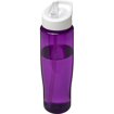 700ml Tempo Fruit Infuser Bottle - purple with white lid