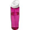 700ml Tempo Fruit Infuser Bottle - pink with white lid