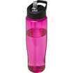 700ml Tempo Fruit Infuser Bottle - pink with black lid