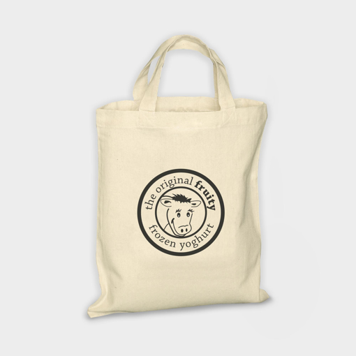Small Tote Cotton Bag - Branded