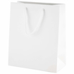 Medium Rope Handle Paper Bag - White