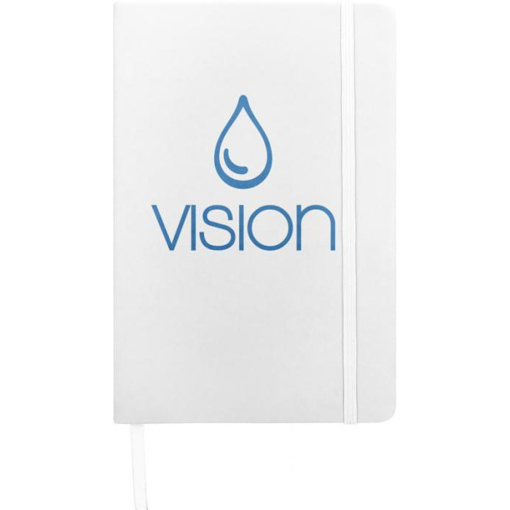 A5 Budget Soft Touch Notebook - printed with your logo