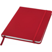 A5 Budget Soft Touch Notebook - Red