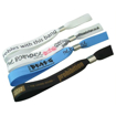 15mm Festival Style Fabric Wristband - Branded