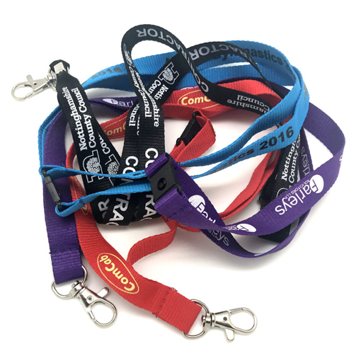Fast Track 15mm Polyester Lanyard - Branded