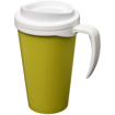 Americano Grande Travel Mug - Lime Green (with White handle & lid)