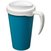 Americano Grande Travel Mug - Light Blue (with White handle & lid)