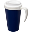 Americano Grande Travel Mug - Blue (with White handle & lid)