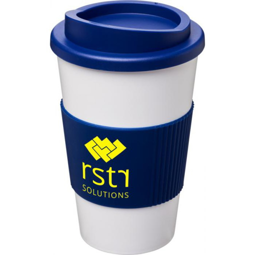 Americano Travel Mug with Grip - Printed with your Logo