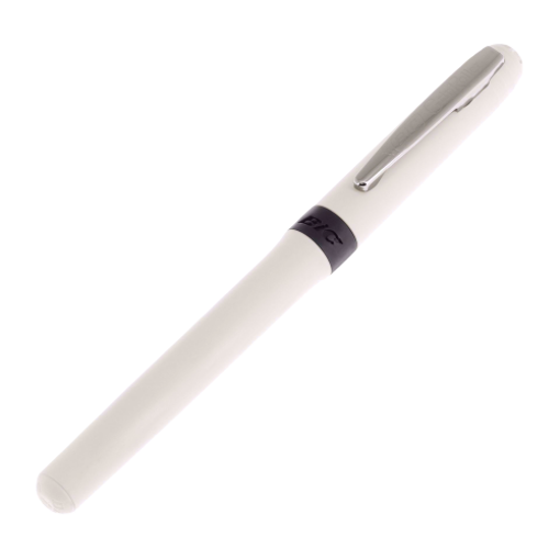 BiC Grip Roller Pen - Off White