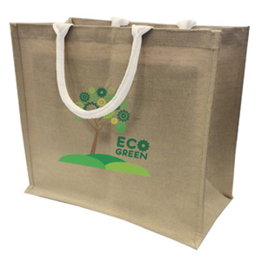 Biodegradable Large Jute Shopper Bag