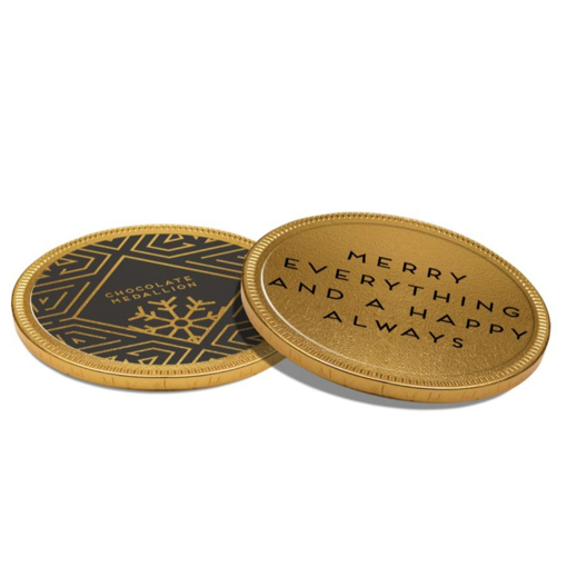75mm Chocolate Medallion - Branded