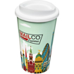 Promotional Brite-Americano Insulated Travel Cup - White