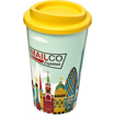Promotional Brite-Americano Insulated Travel Cup - Yellow