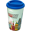 Promotional Brite-Americano Insulated Travel Cup - Blue