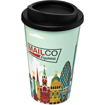 Promotional Brite-Americano Insulated Travel Cup - Black